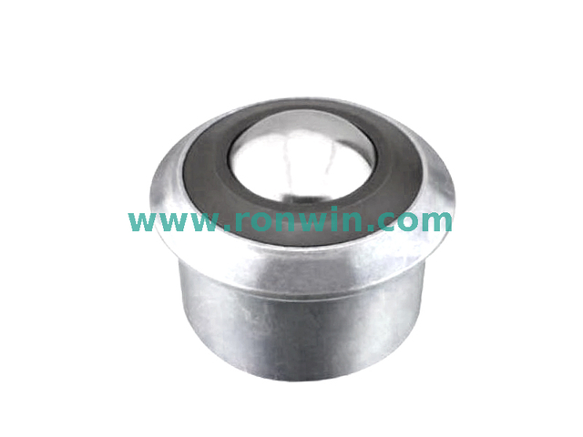 Unidad de transferencia de bolas de carga aérea de acero niquelado para carga pesada