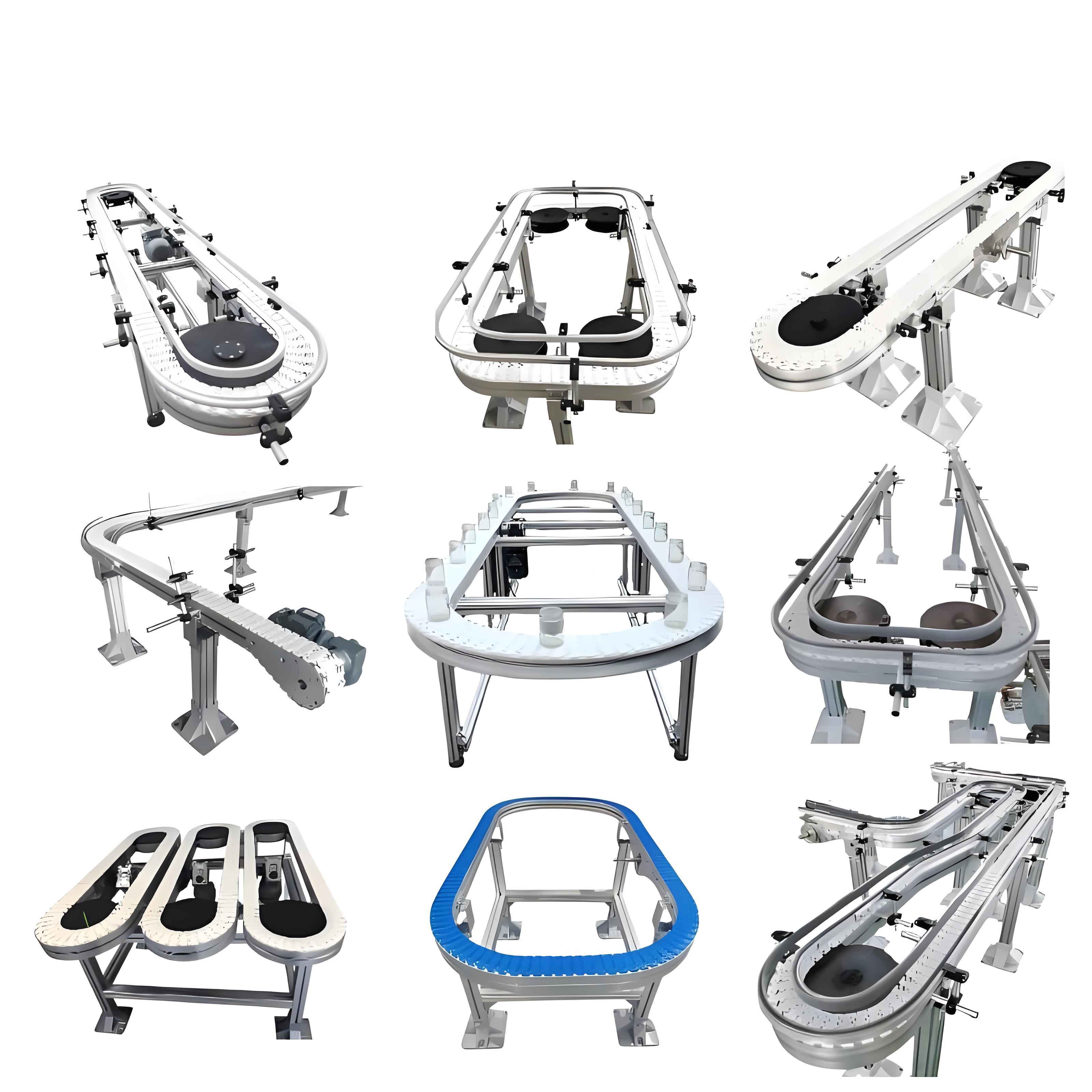 varios tipos de transportador modular flexlink