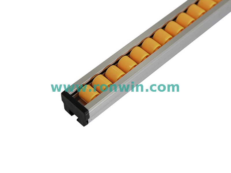 Dia.13 mm Mini Wheel Aluminum Aluming Rail Rail Flow Track