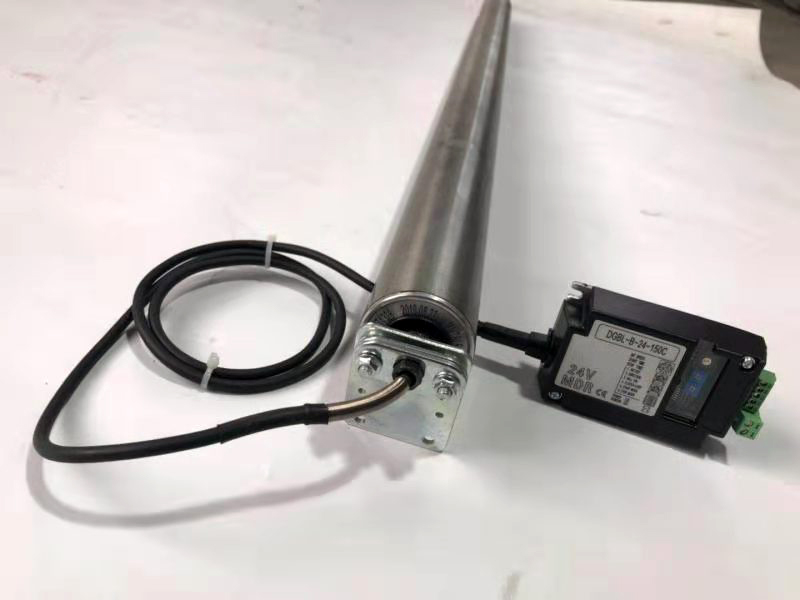 Rodillo accionado por motor de acero galvanizado accionado por correa de polea Poly-V