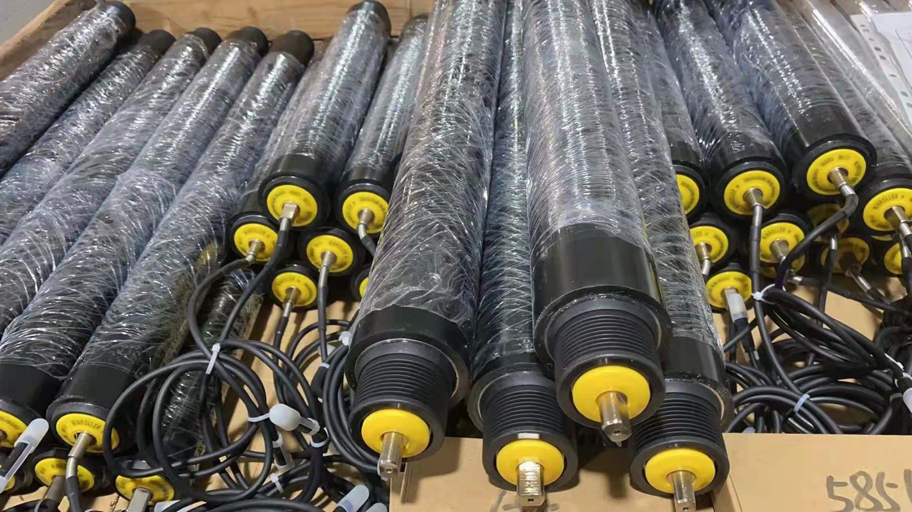 Poly-V Polea de corriente directa de acero Roller con recubrimiento PU