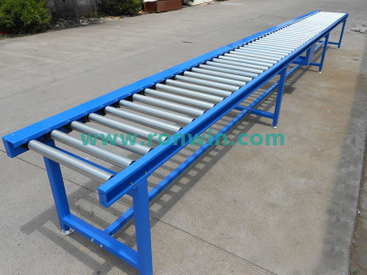 Transportador de rodillo de gravedad no impulsado recto modular