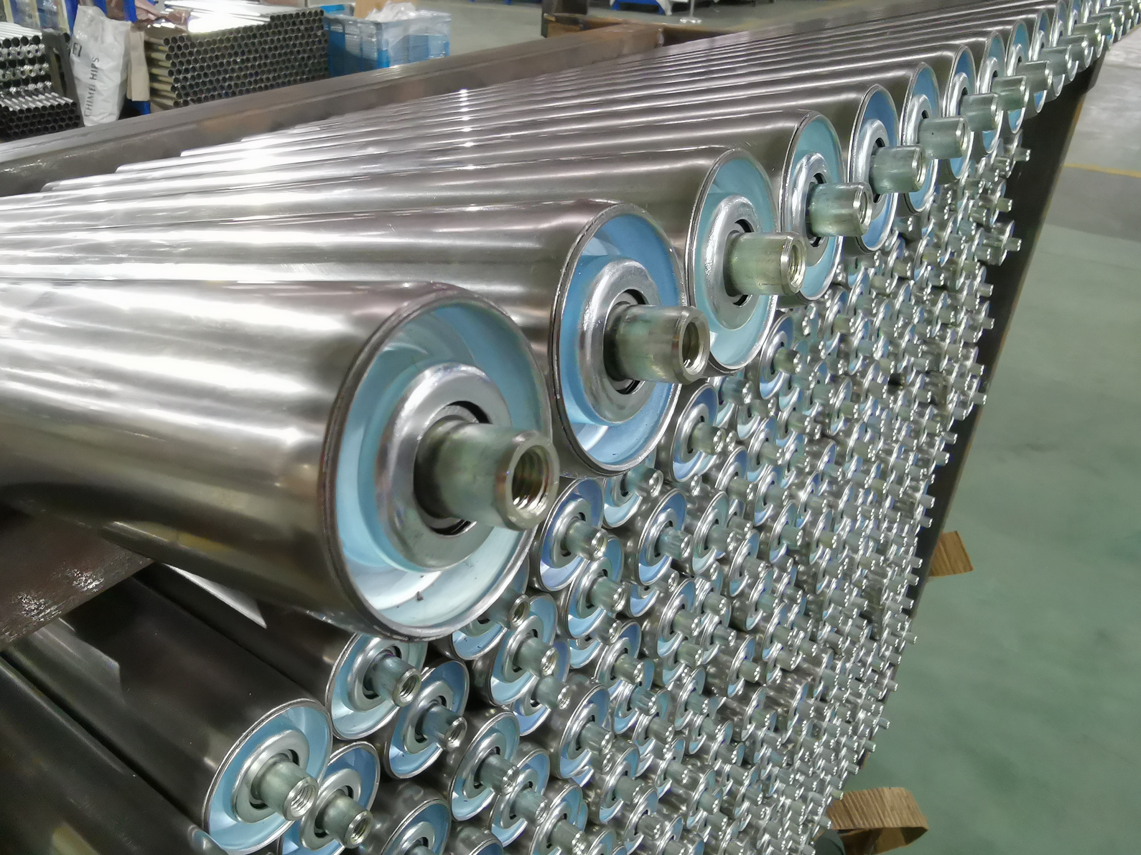 rodillo transportador de gravedad