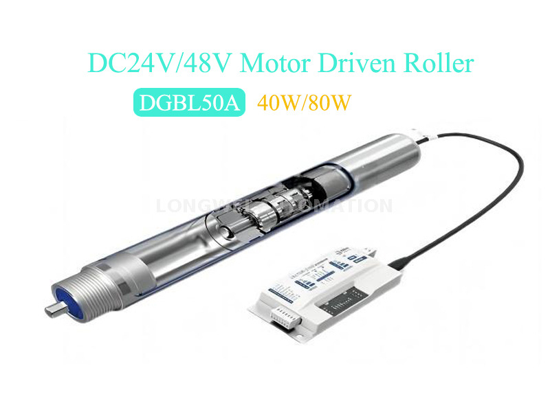 DGBL50A DC24V/48V ROLADER DE MOTOR DEL MOTOR 