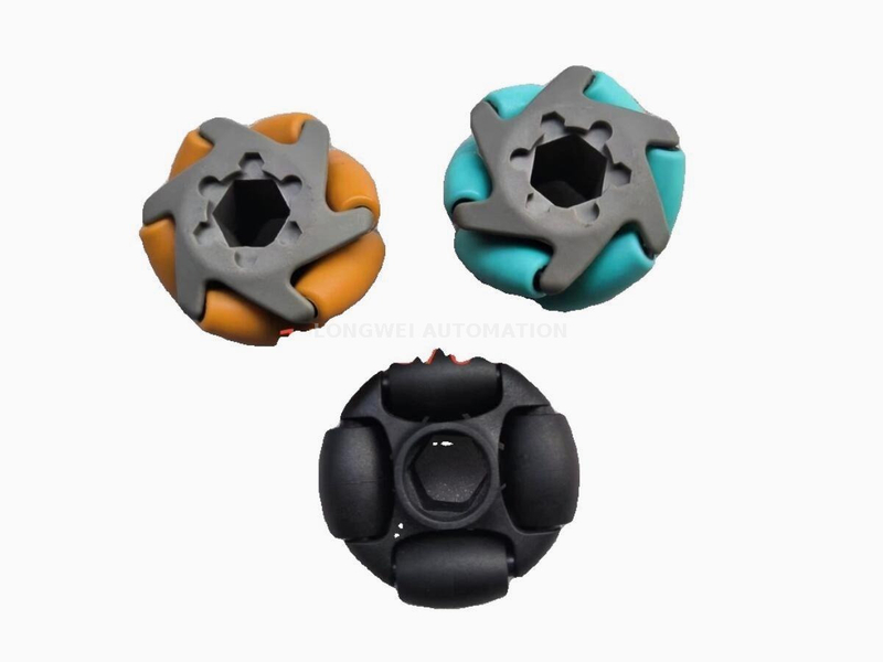 Rueda Mecanum direccional múltiple y rueda Omni para sistema transportador de clasificación