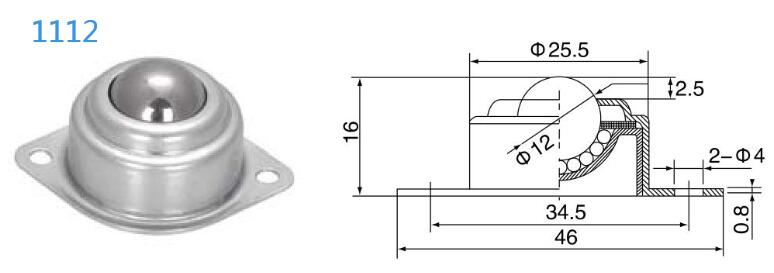 Unidad de transferencia de bola de fijaci&oacute;n de brida