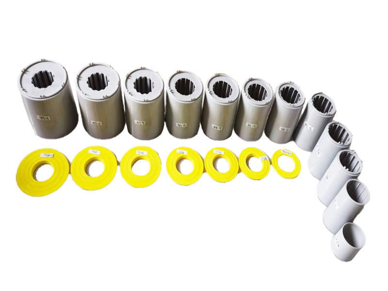 Manguito c&oacute;nico de PP para rodillo transportador