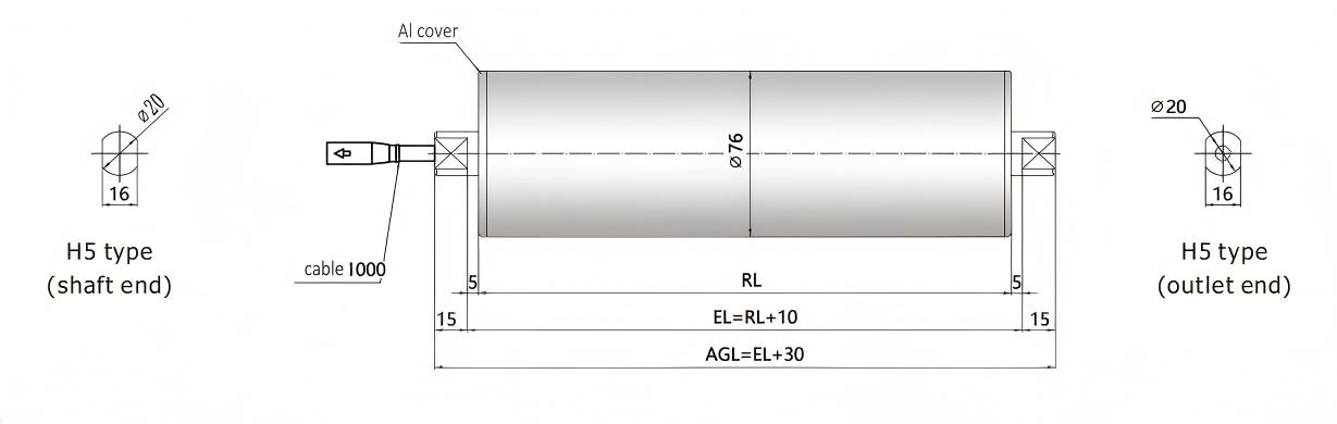 DGBL76 DIMENSI&Oacute;N DEL ROLAMIENTO DE MOTOR PLLENO