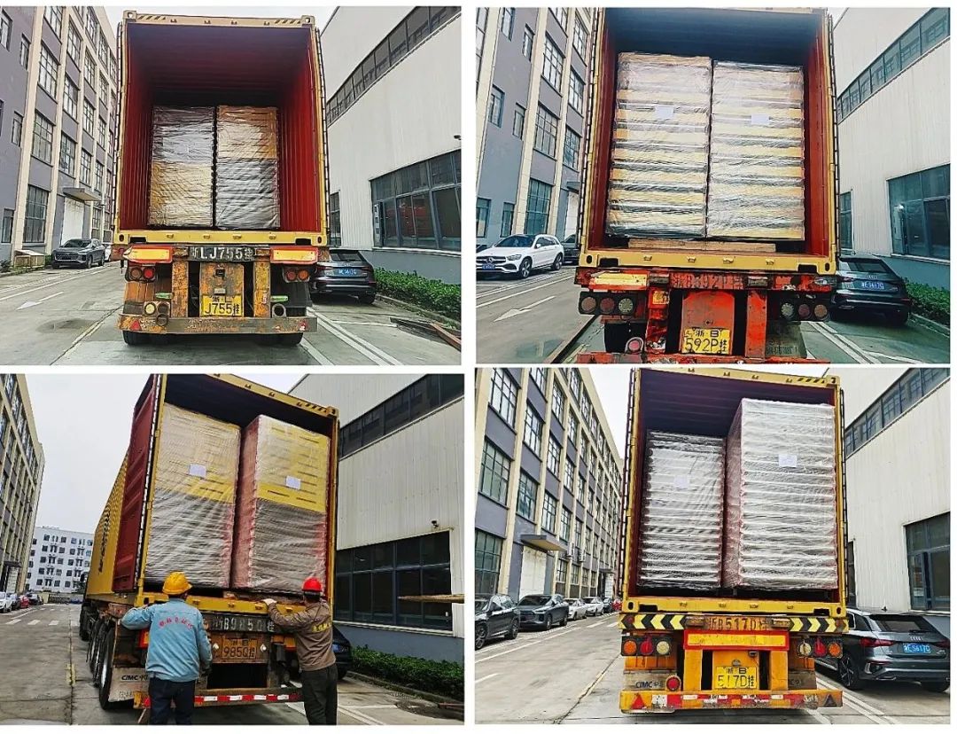 relleno de contenedores de rodillos de gravedad