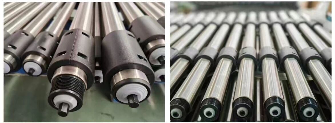 Rodillo con funda para la industria de bater&iacute;as de litio.