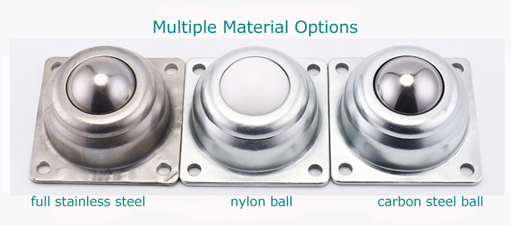 Unidad de transferencia de rodamiento de bolas de material m&uacute;ltiple