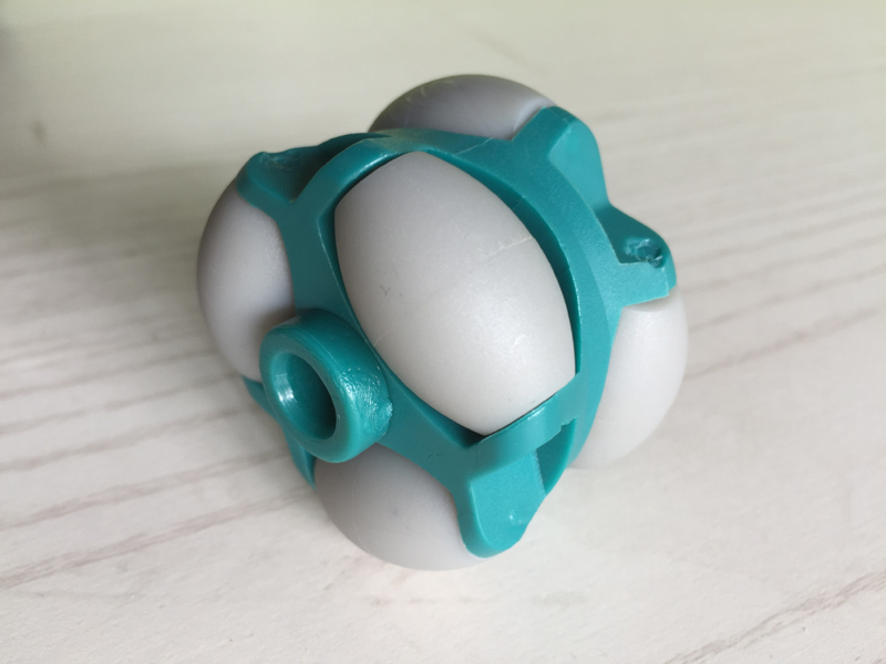 rueda de pat&iacute;n para eje redondo