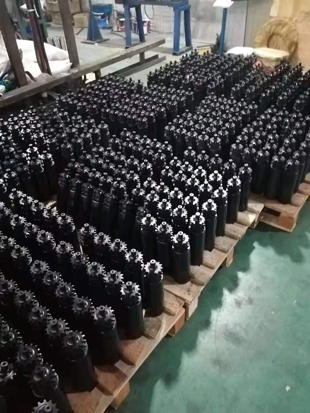 pi&ntilde;&oacute;n de acero del rodillo transportador