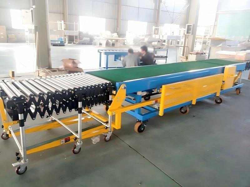 Transportador de carga y descarga de carga