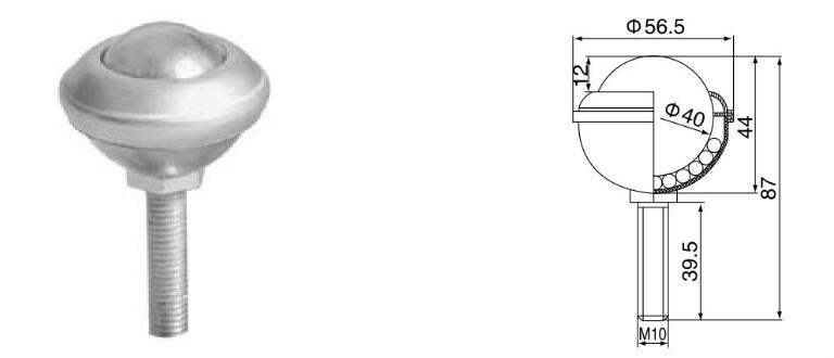 Unidad de transferencia de bola de fijaci&oacute;n de hilos