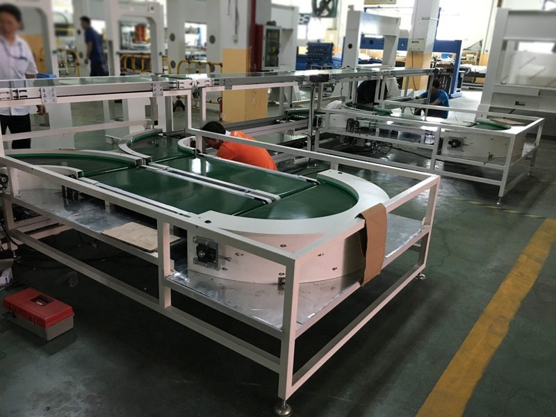 Transportador de correa horizontal