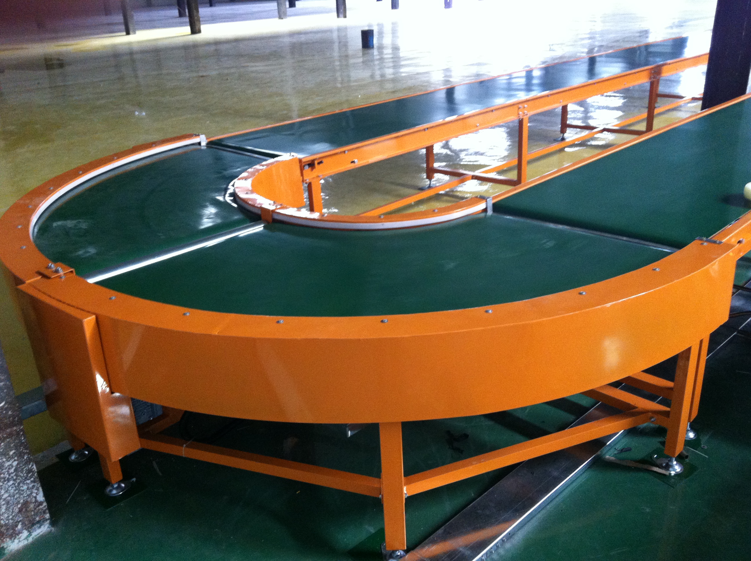 l&iacute;nea de transporte de cinta