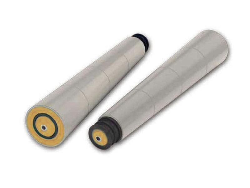 rodillo c&oacute;nico de polea accionada por correa redonda