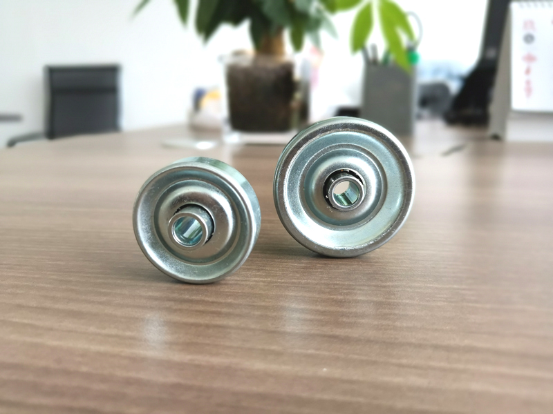 rueda de patinaje transportador