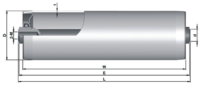 rodillo transportador por gravedad