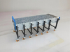 Transportador de rueda de skate de acero extensible flexible para el manejo de materiales