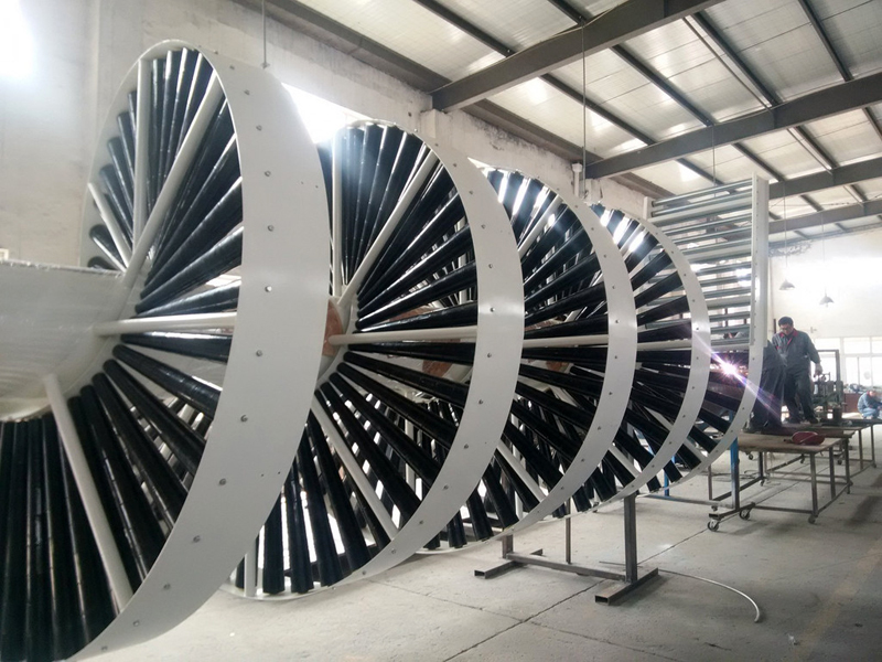 Elevador vertical en espiral