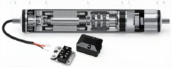 piezas de rodillo conducidas por motor