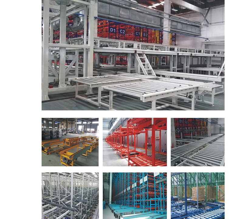  Sistema de transporte entrante y saliente 