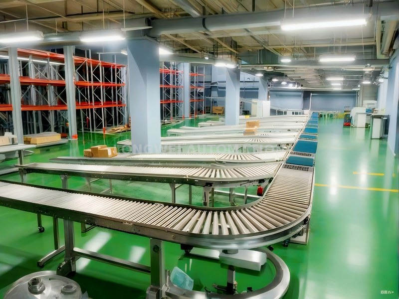 Sistema de clasificación y transportador de almacén estereoscópico