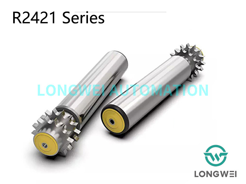 Rodillo sumergido transportador de piñón de acero de doble hilera de carga media