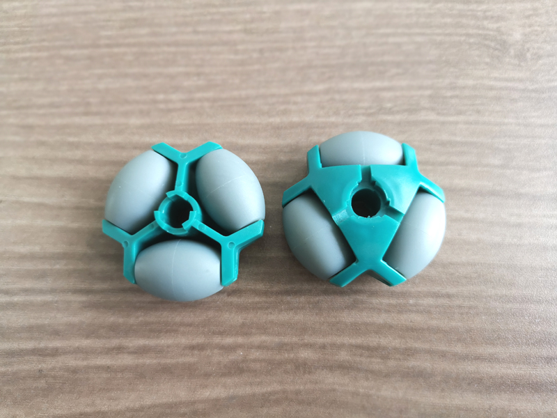 Omniwheels de dos capas