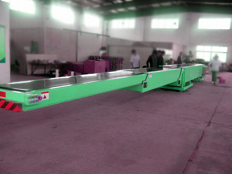 transportador de cinta telesc&oacute;pica de altura ajustable