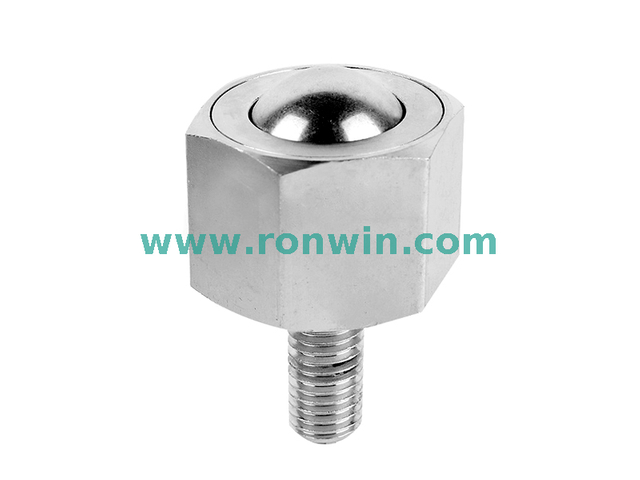 Unidad de transferencia de bola de carga pesada de montaje hexagonal de hilo