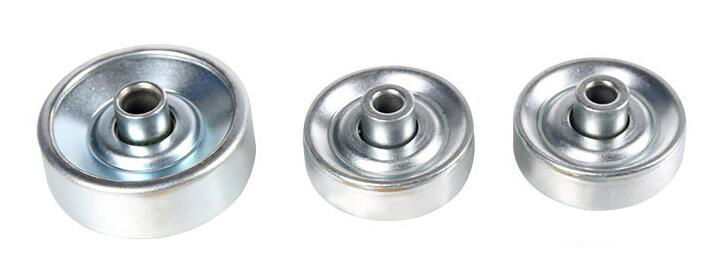 rueda de pat&iacute;n de acero galvanizado