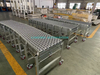 Transportador de ruedas de patín expandible flexible y por gravedad