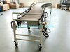 Transportador de rodillos expandible flexible motorizado 