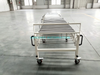Transportador de rodillos por gravedad expandible flexible de rotación 360 para almacén